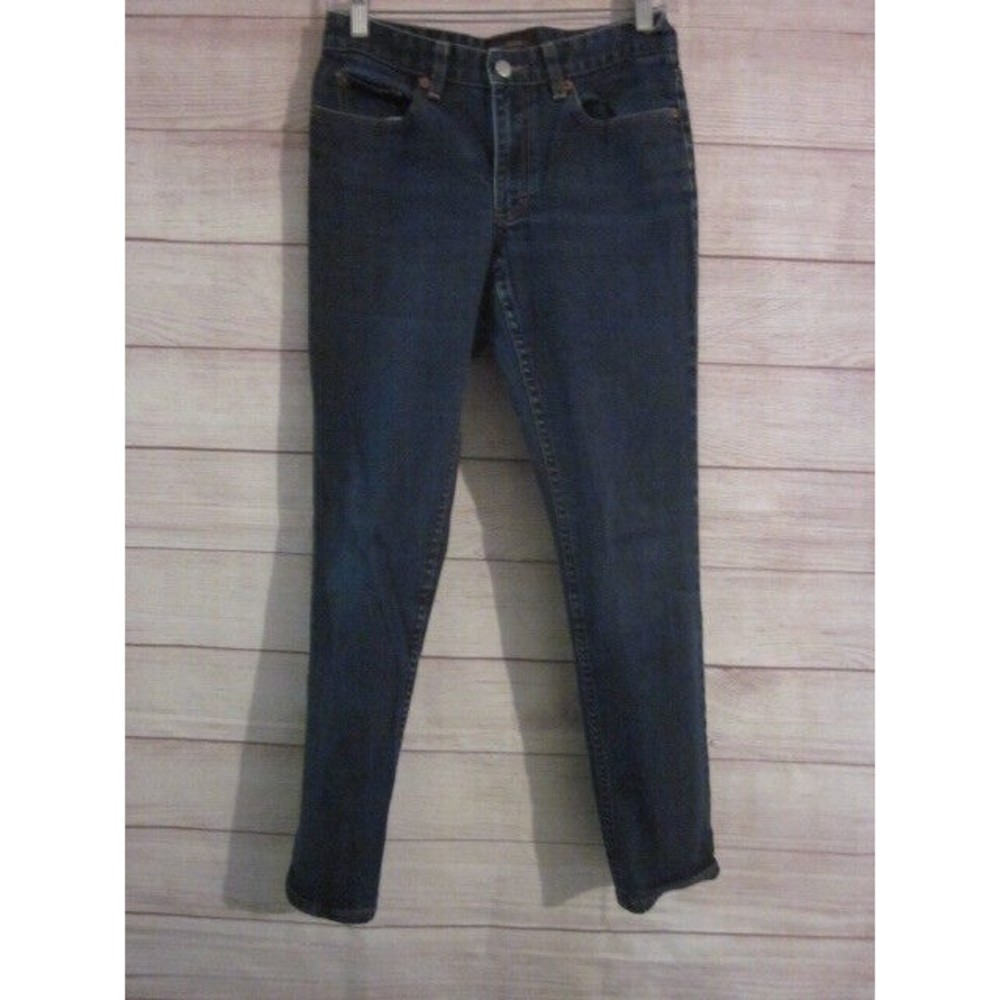 Banana Republic Jeans Women's Size 4 Long Stretch Casual Blue 26 X 27 Low Rise
